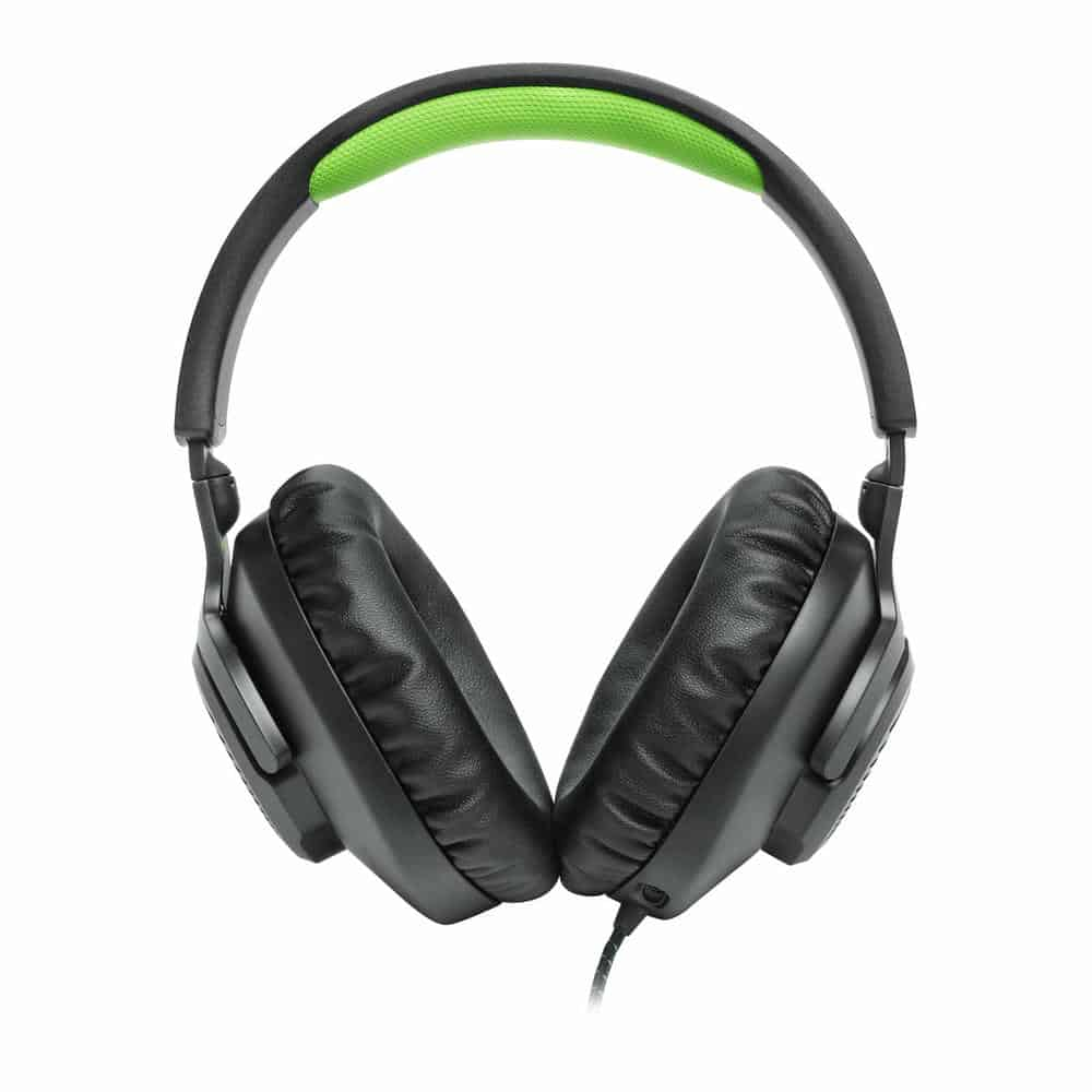 (image for) JBL Quantum 100X Wired Console Gaming Headset - Black/Green